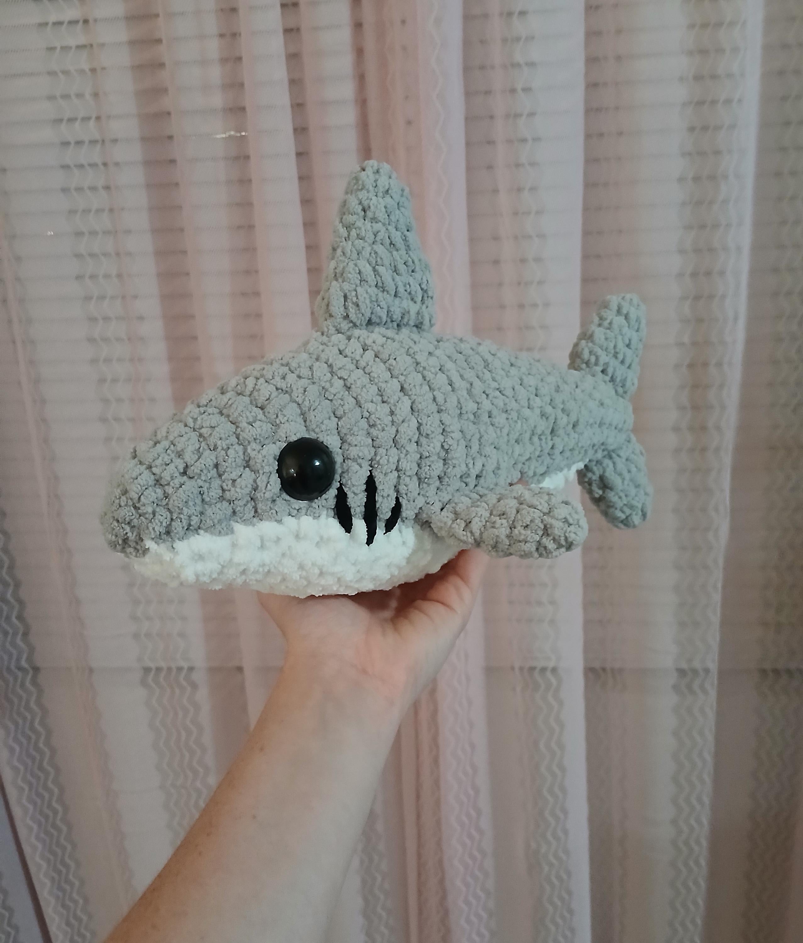 Crochet Shark Plushie