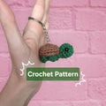 Crochet Turtle Keychain Pattern
