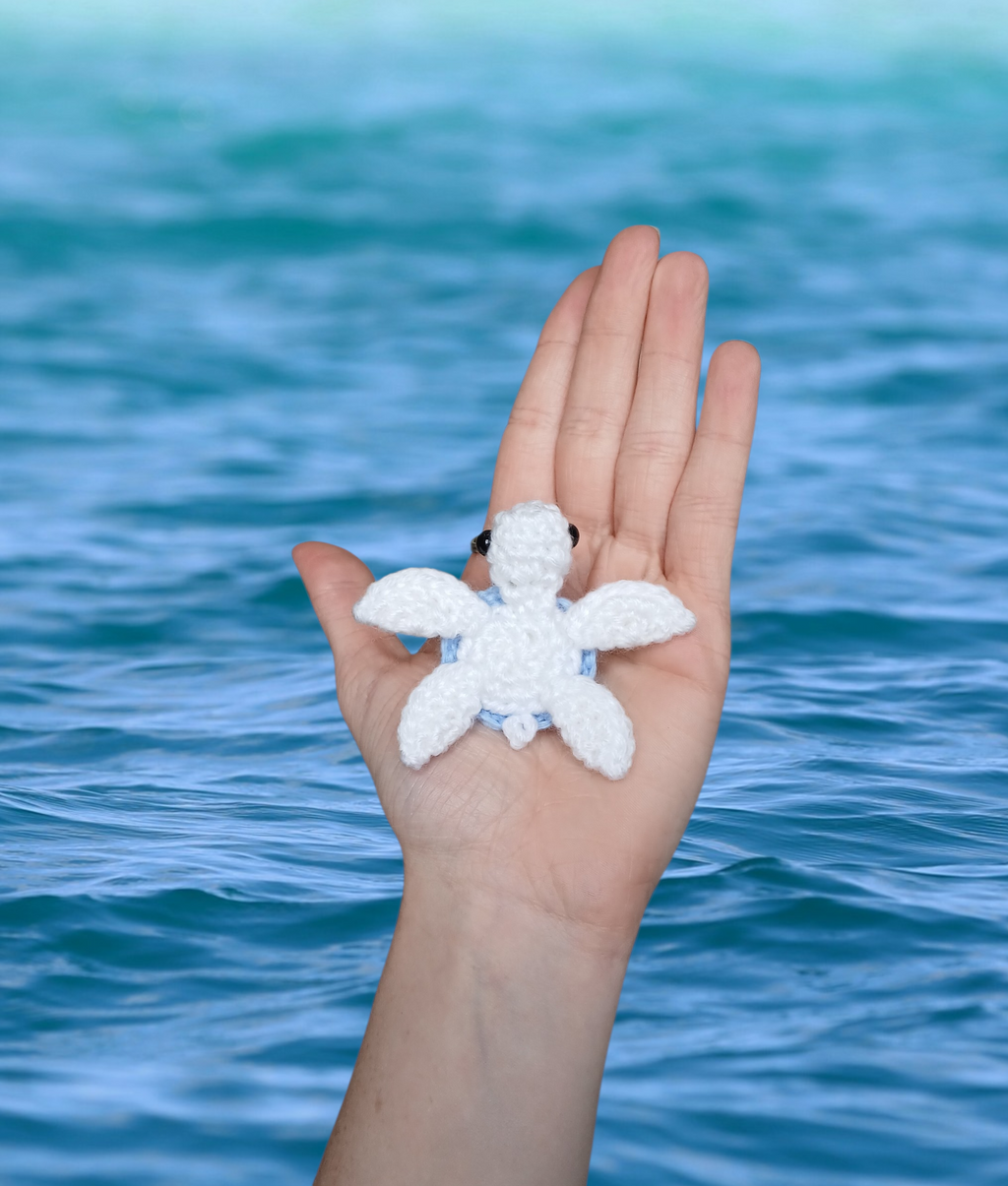 Crochet Sea Turtle Keychain Pattern