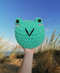 Crochet Chubby Frog Buddy | Derpy Frog