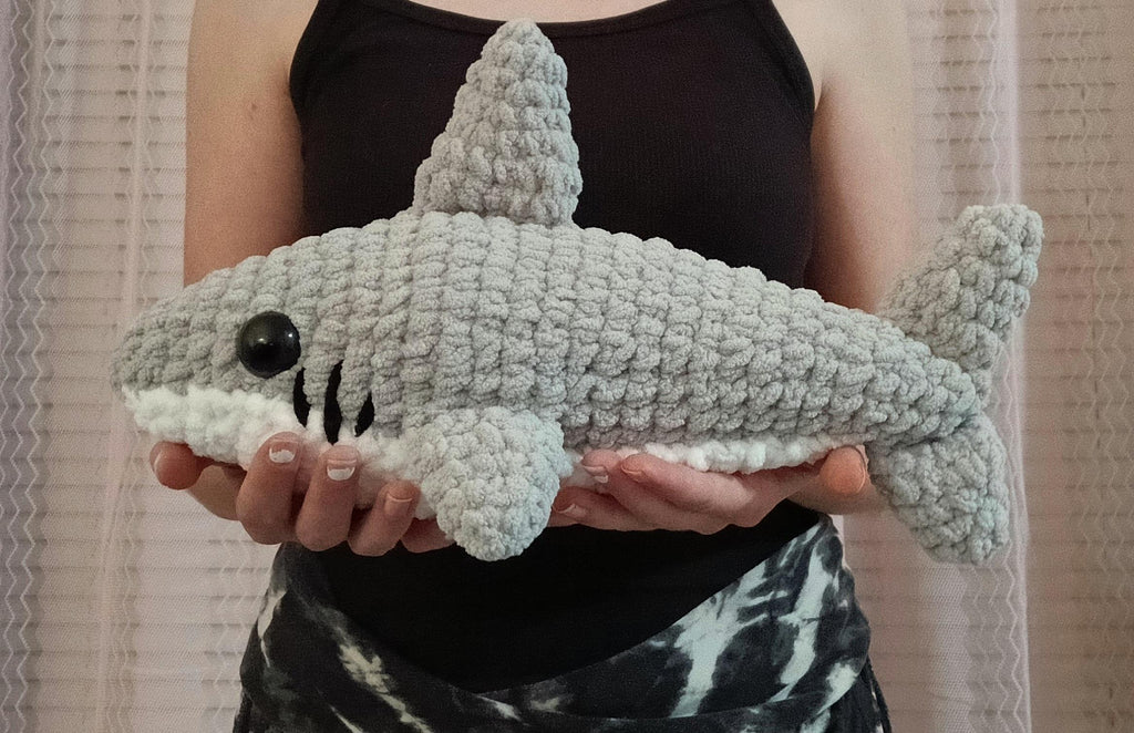 Crochet Shark Plushie