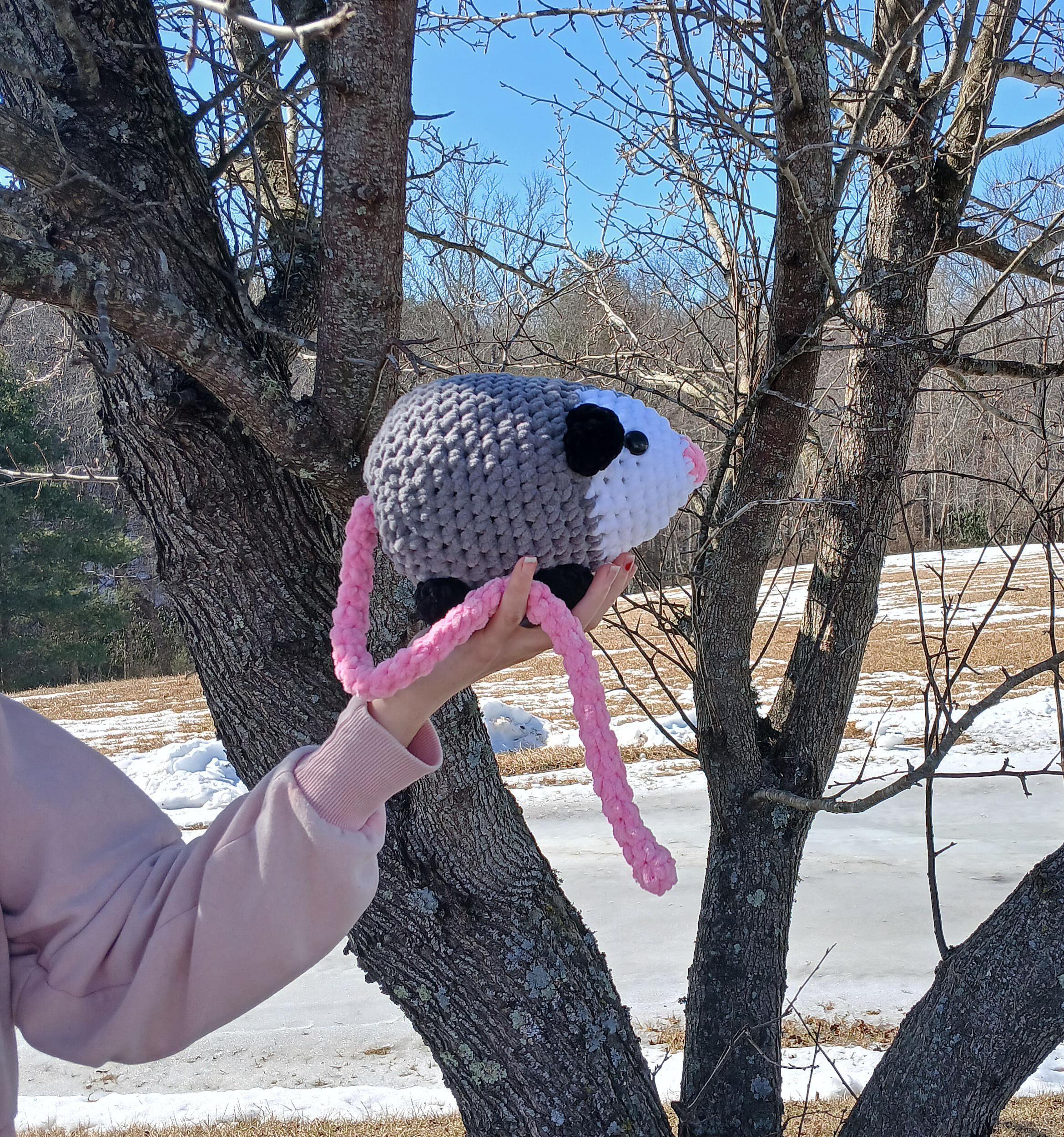 Crochet Opossum