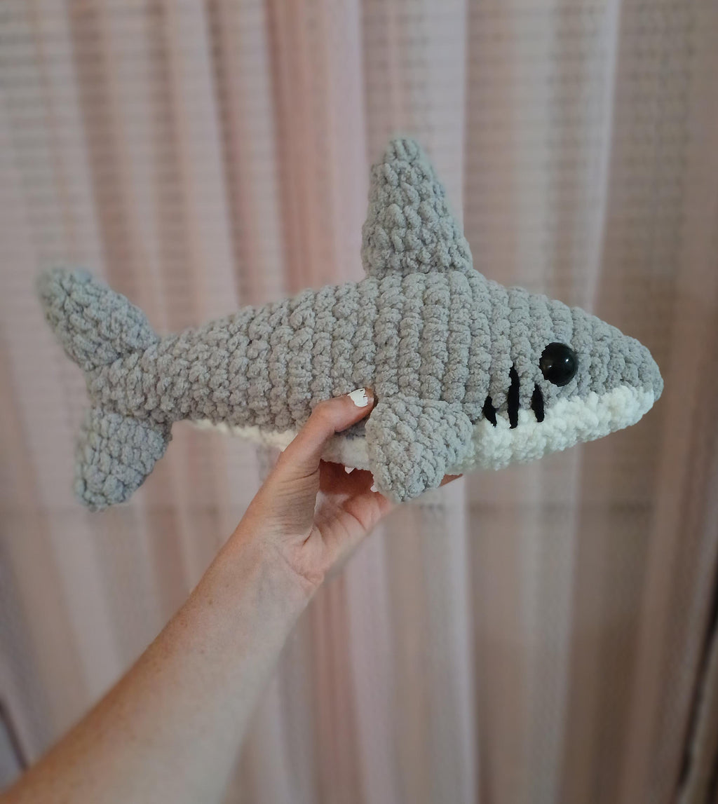 Crochet Shark Plushie