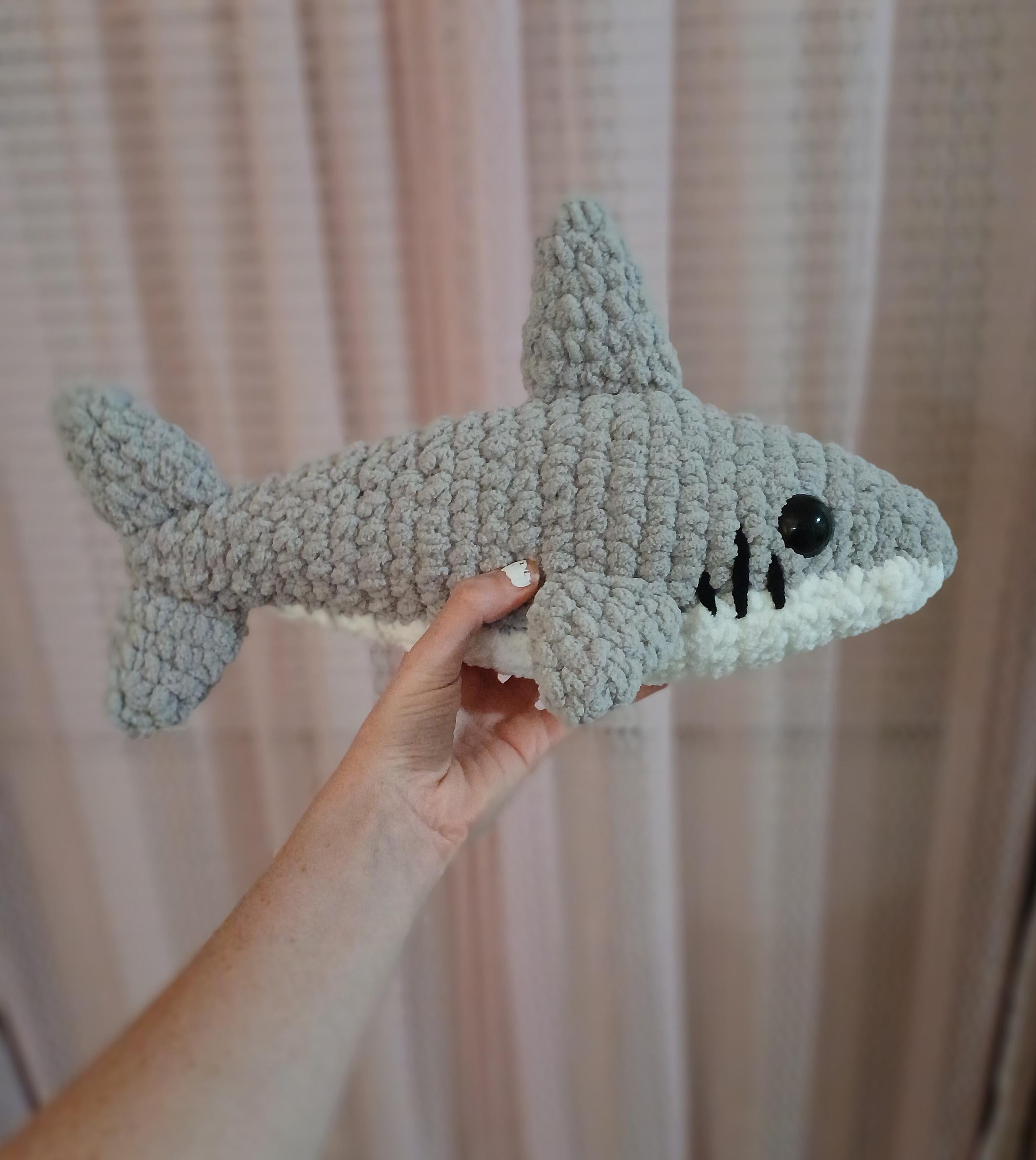 Crochet Shark Plushie
