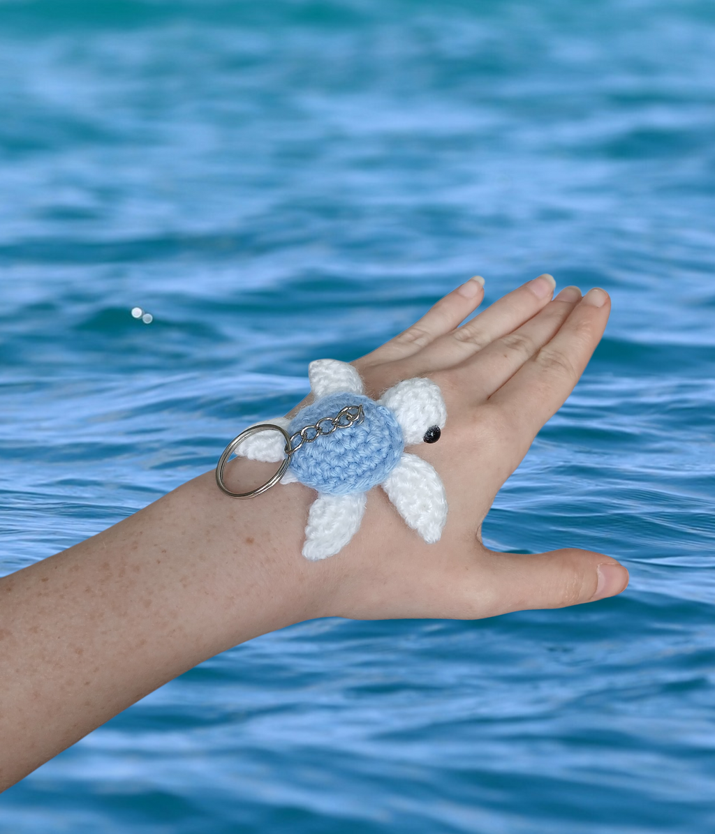 Crochet Sea Turtle Keychain Pattern