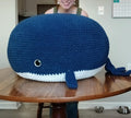 Giant/Jumbo Crochet Whale Plushie