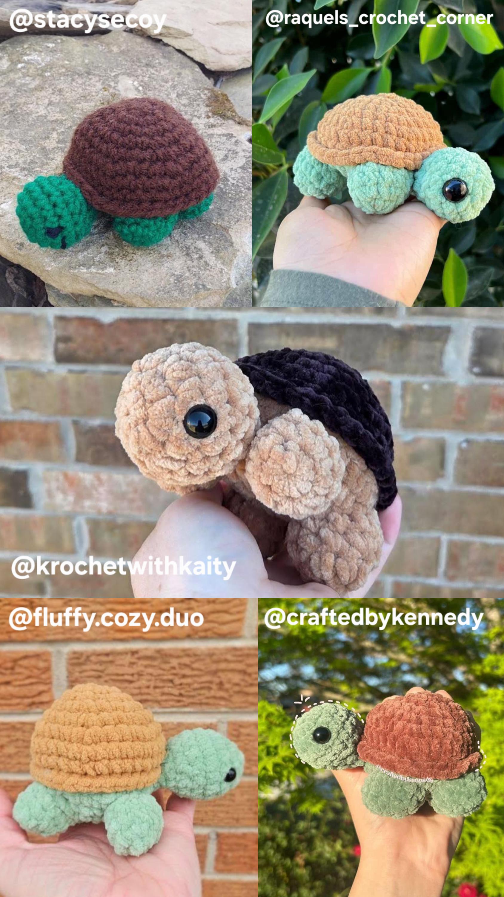 Crochet Turtle Pattern