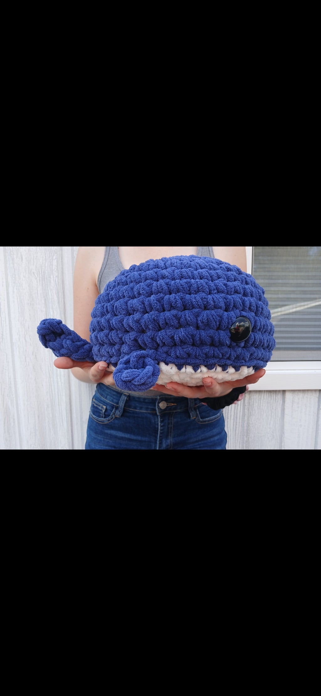 Crochet Whale Plush