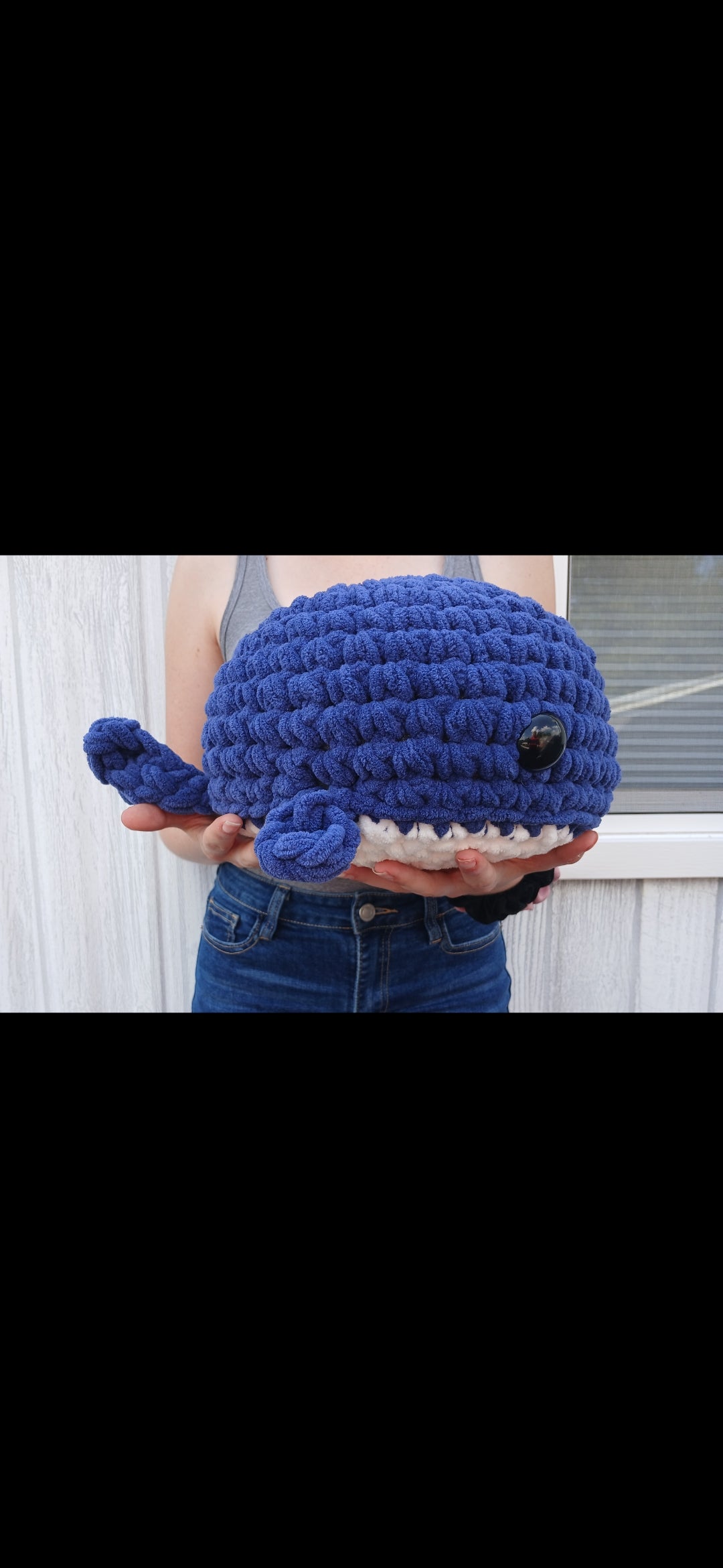 Crochet Whale Plush
