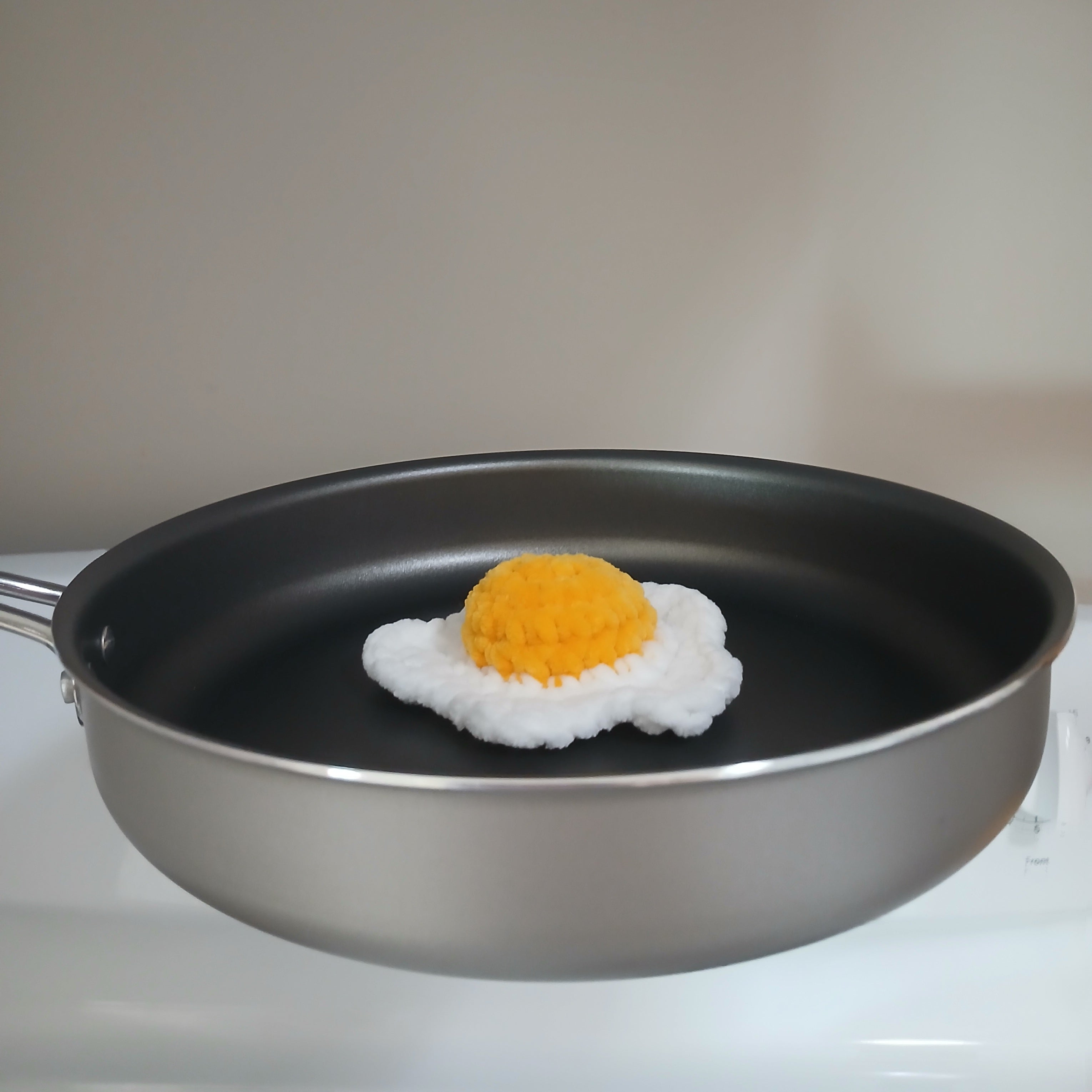 Crochet Fried Egg Pattern