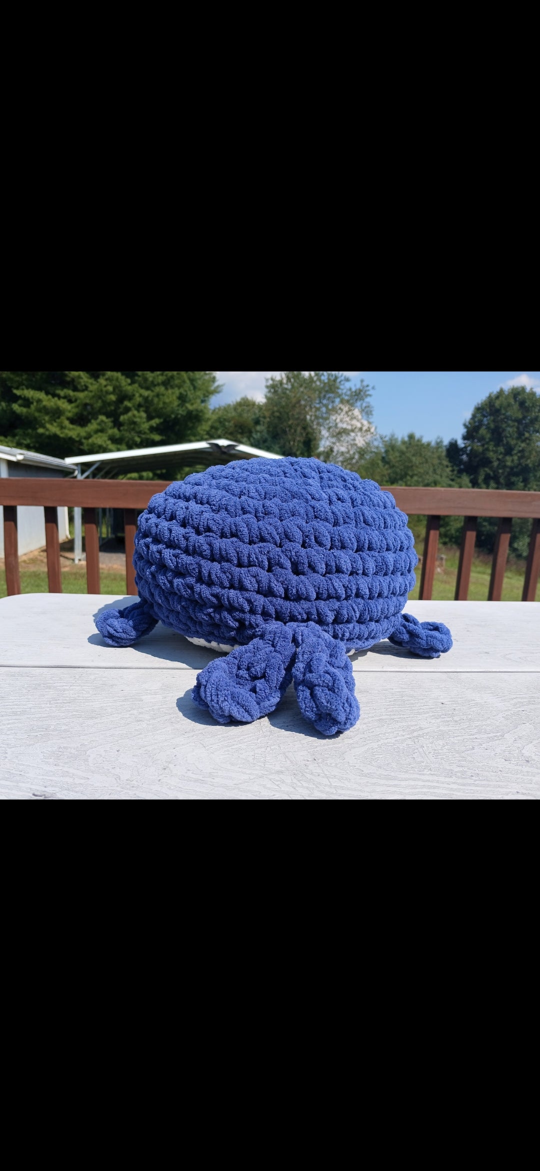 Crochet Whale Plush