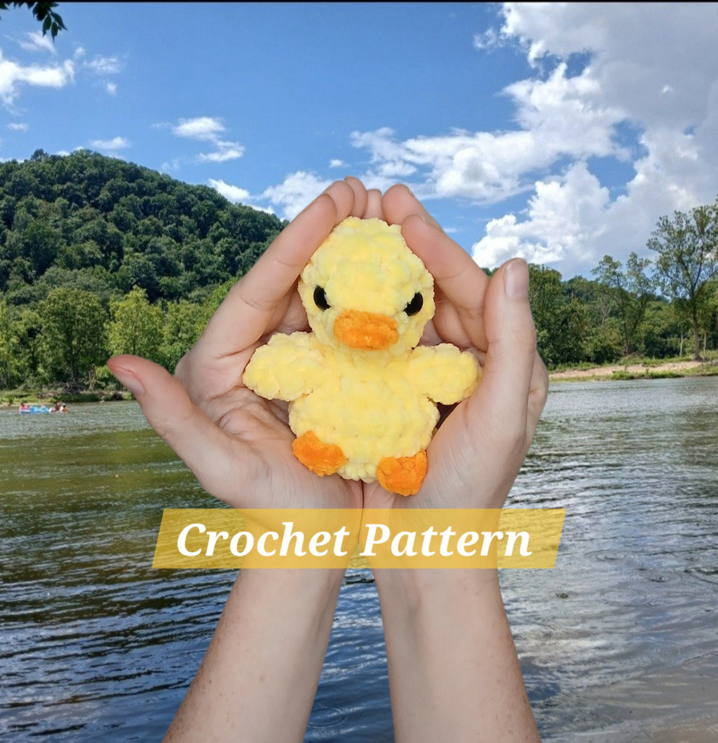 Crochet Baby Duck Pattern