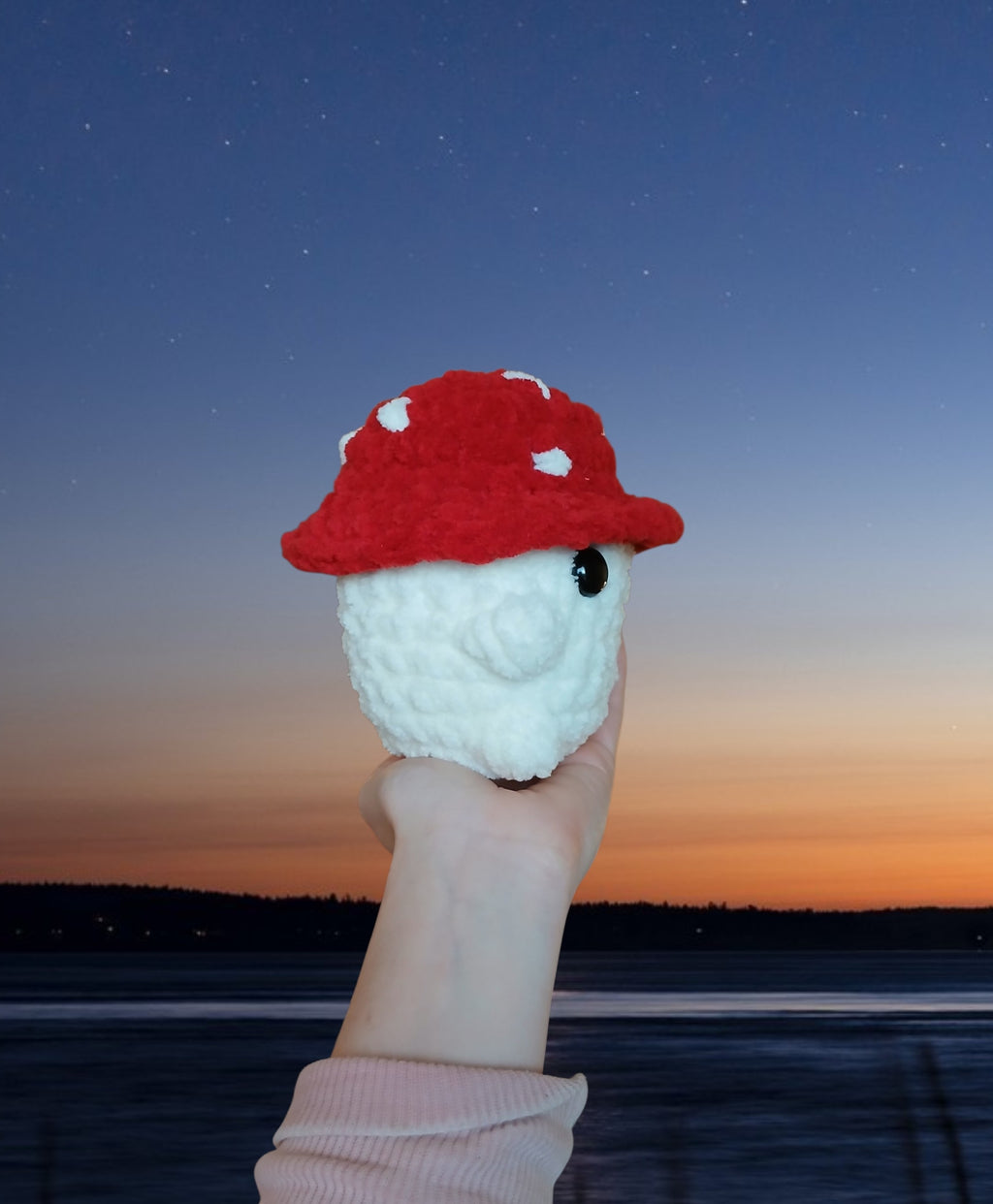 Crochet Mushroom Guy
