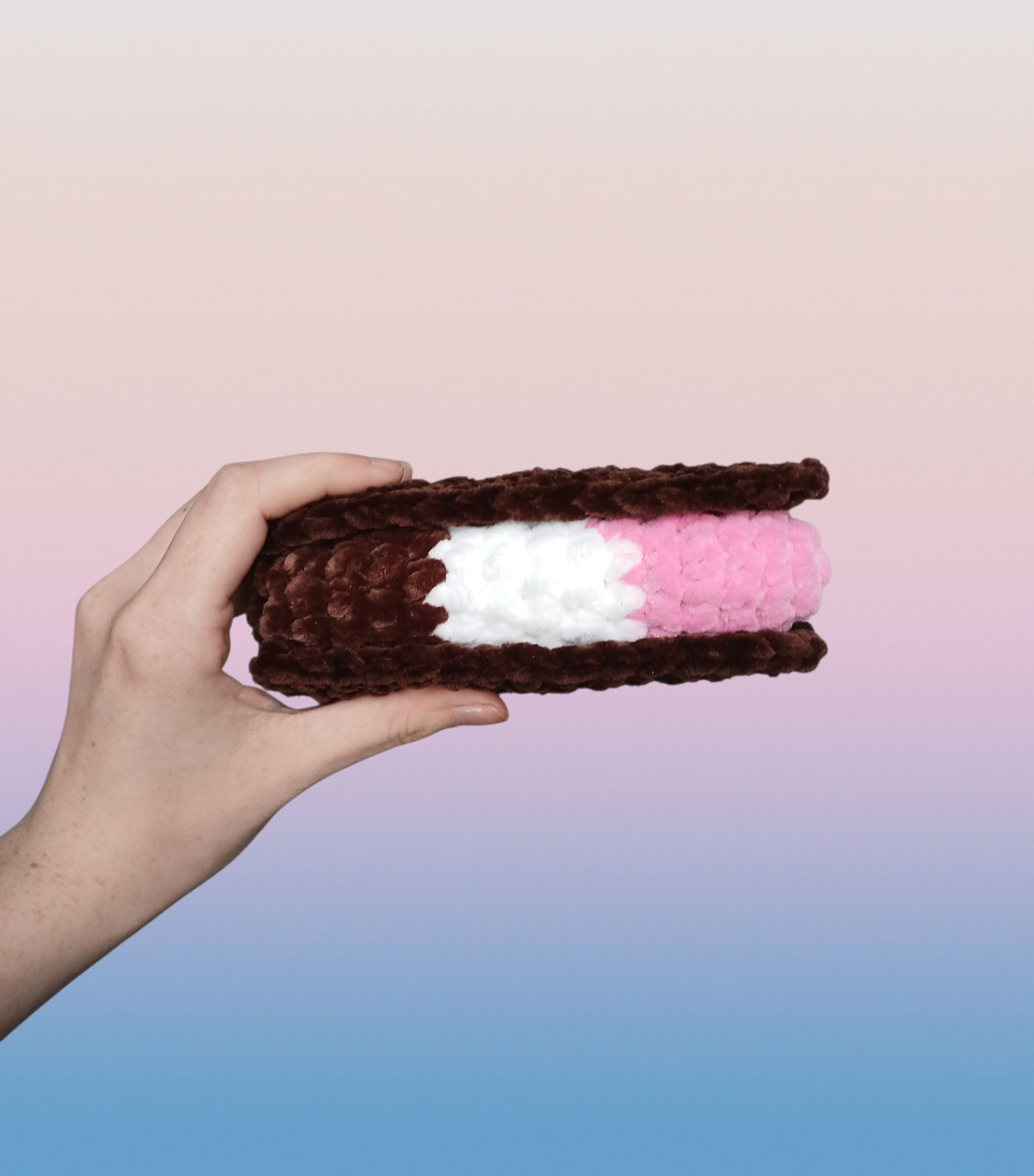Crochet Ice Cream Sandwich Pattern