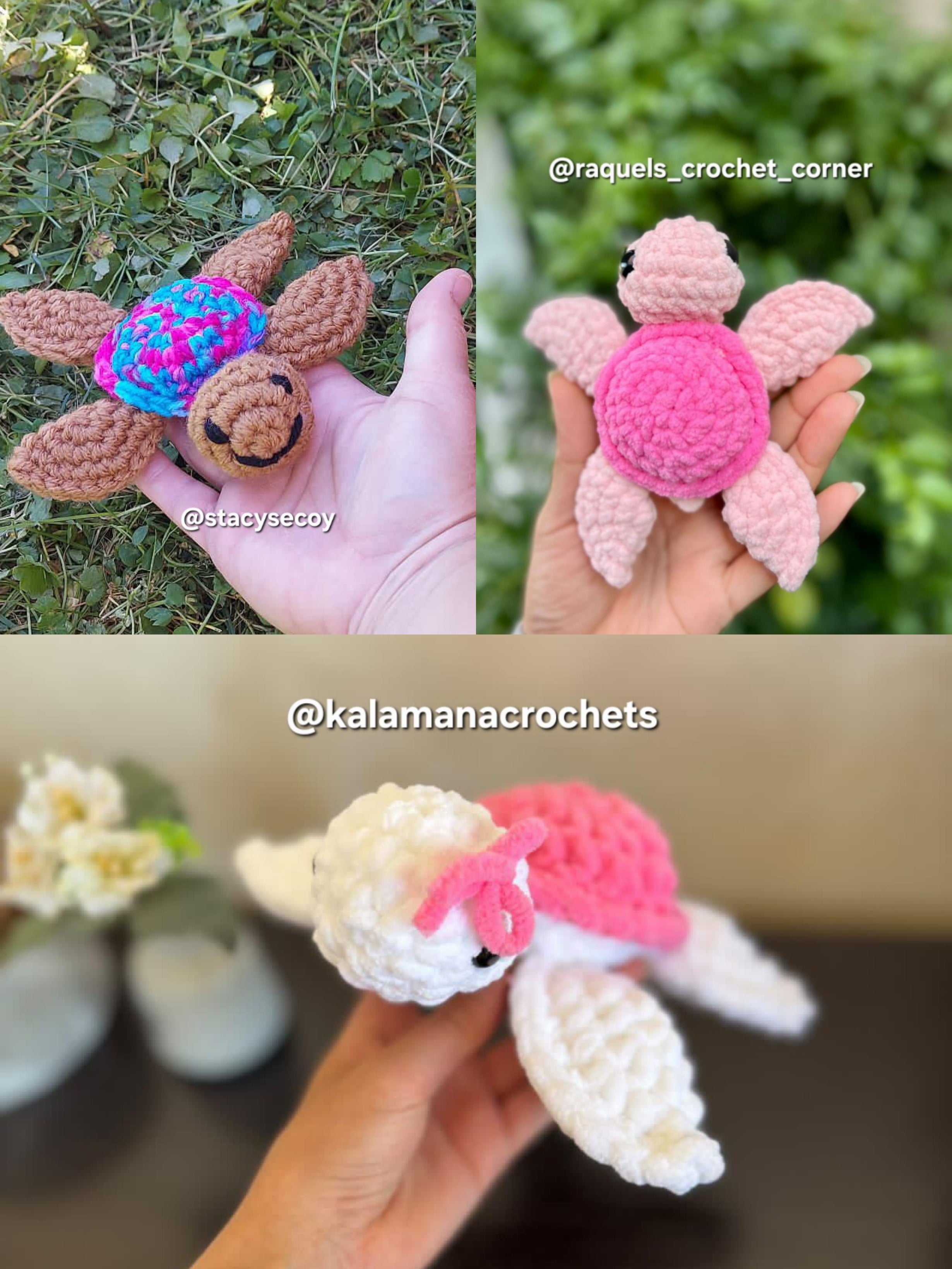 Crochet Sea Turtle Pattern