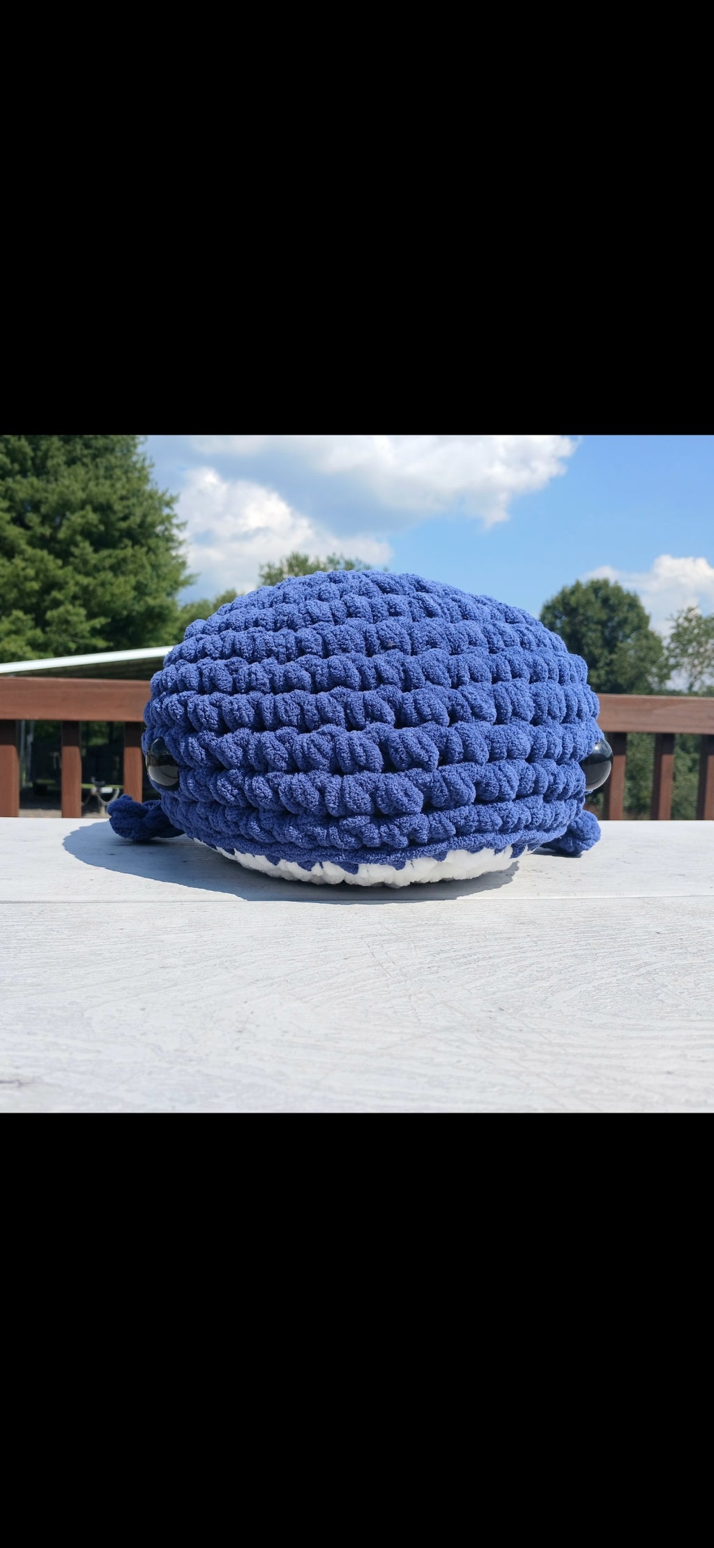 Crochet Whale Plush