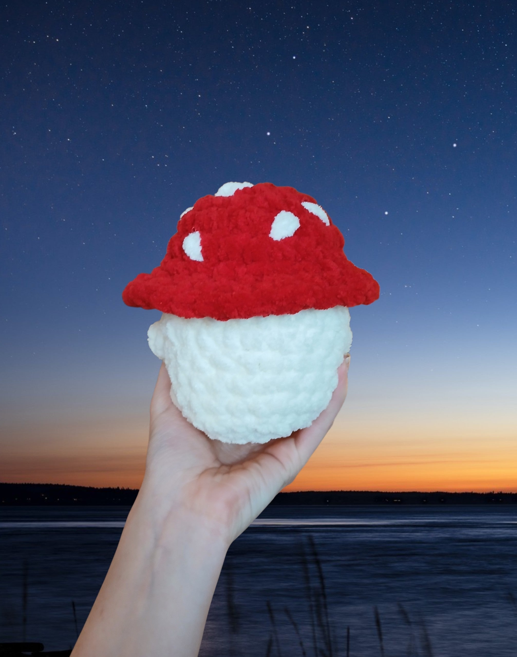 Crochet Mushroom Guy